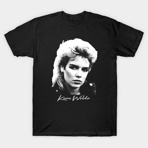 Retro - Kim Wilde T-Shirt by HectorVSAchille